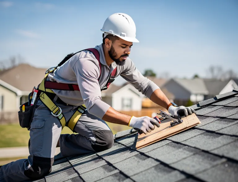 roof repair Hunts Cross